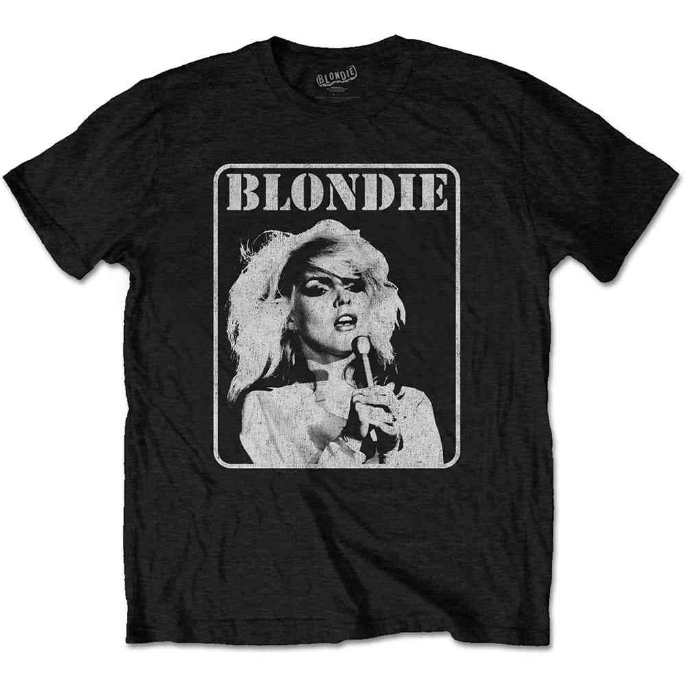Blondie - Presente Poster Heren Tshirt - Zwart